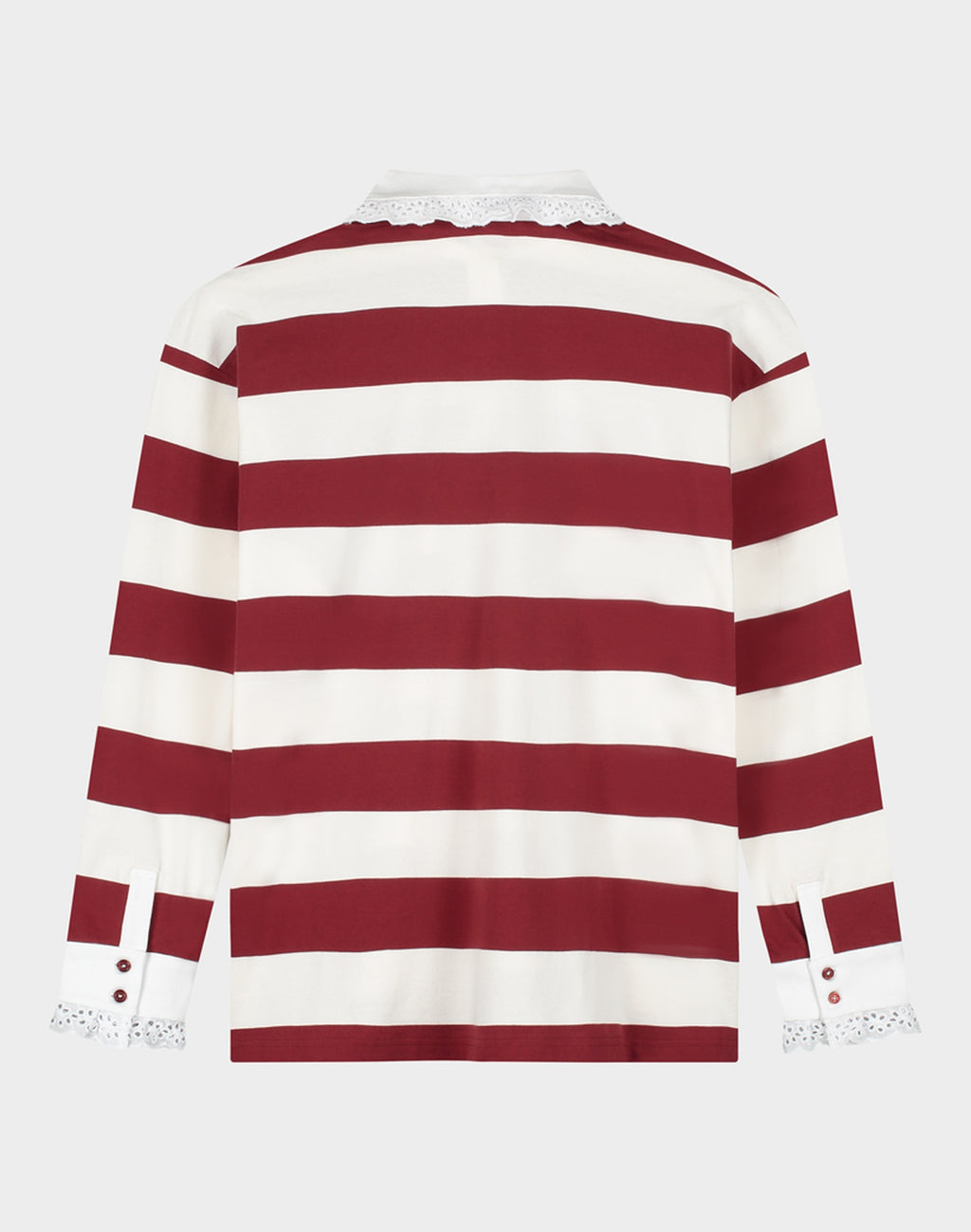 ZELINA POLO LONGSLEEVE LACE CUFF