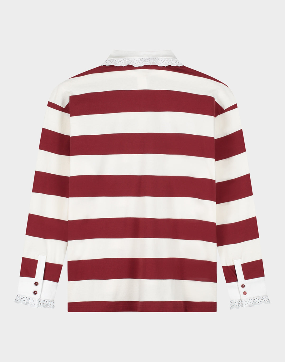 ZELINA POLO LONGSLEEVE LACE CUFF