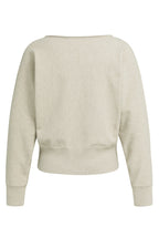 SWEATER WITH BOAT NECKLINE AND LONG SLEEVES