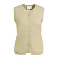 KNITTED SPENCER WITH BUTTON CLOSURE