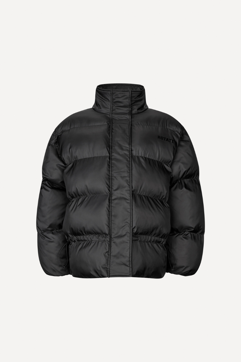 PEPLUM PUFFER JACKET