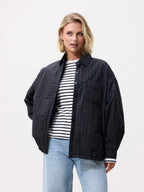 LIGHT PADDED CHECK JACKET