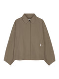 CHECK CAPE JACKET