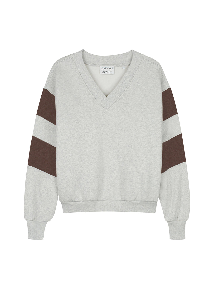 SPORTY VNECK SWEATER