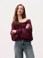 BACK DETAILED SWEATER