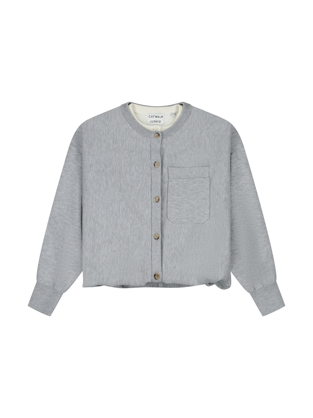 DOUBLE LAYER CARDIGAN