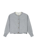 DOUBLE LAYER CARDIGAN