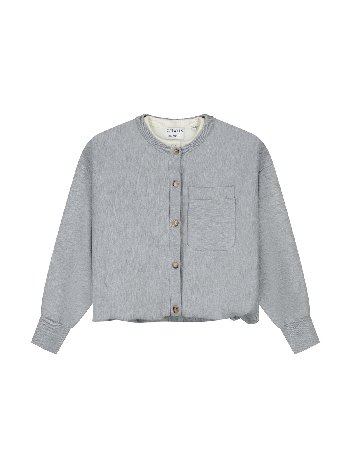DOUBLE LAYER CARDIGAN
