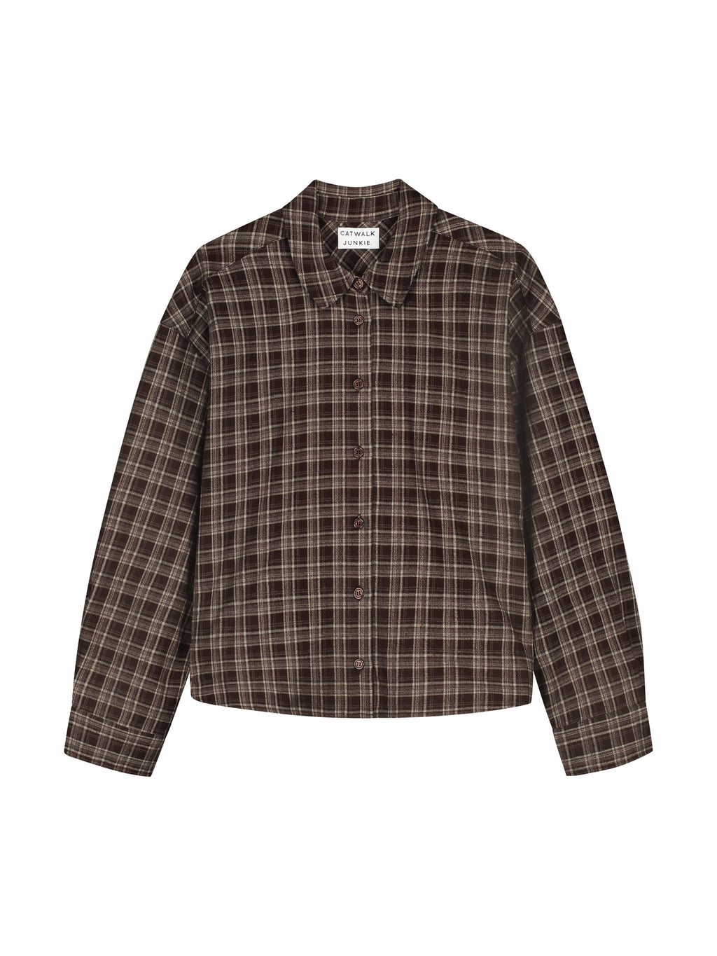 CHECK BLOUSE