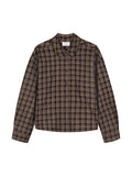 CHECK BLOUSE