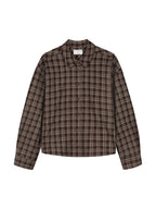 CHECK BLOUSE