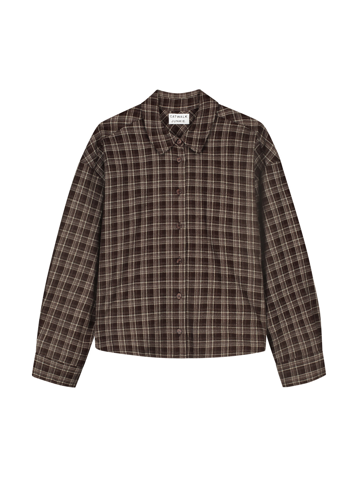 CHECK BLOUSE