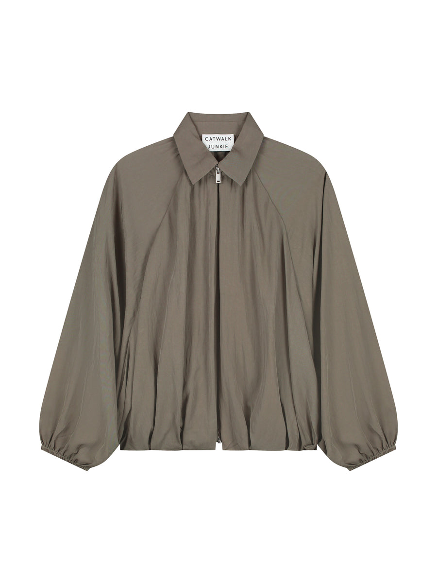 DRAPED BLOUSE