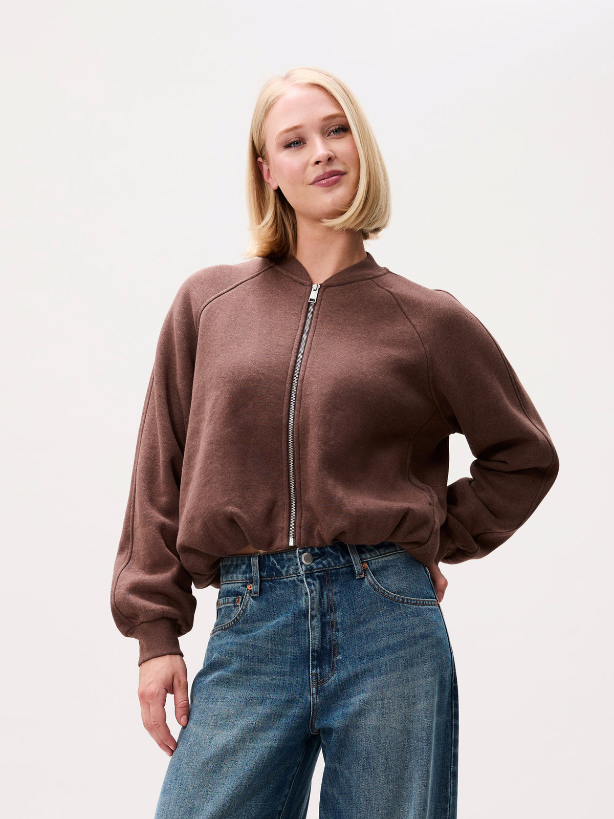 TUCK IN SWEAT CARDIGAN