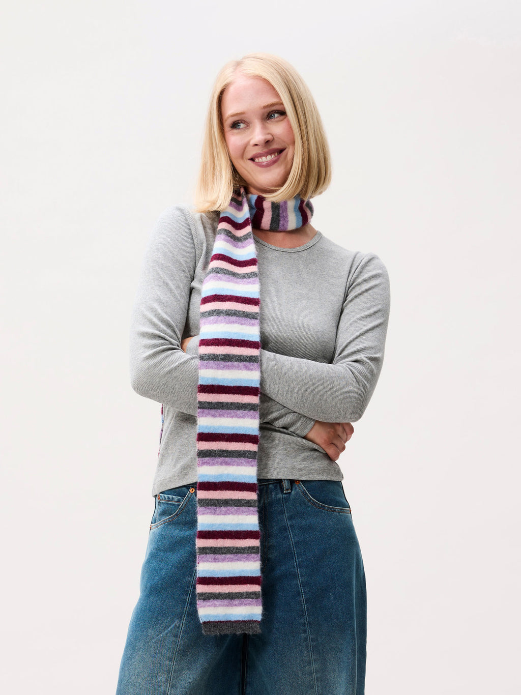 STRIPED SCARF