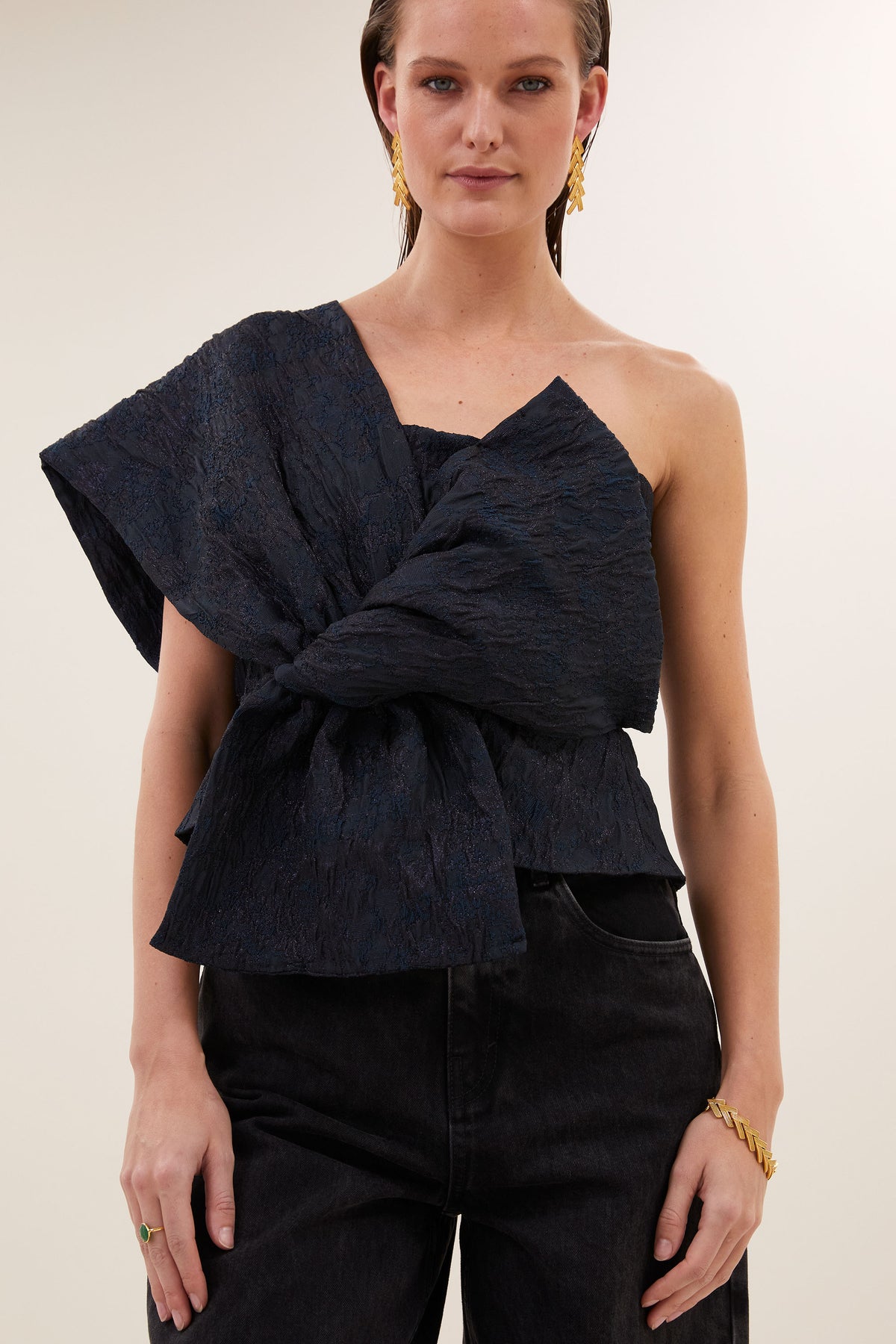 JULA JACQUARD TOP