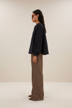 NYKA LUREX BLOUSE