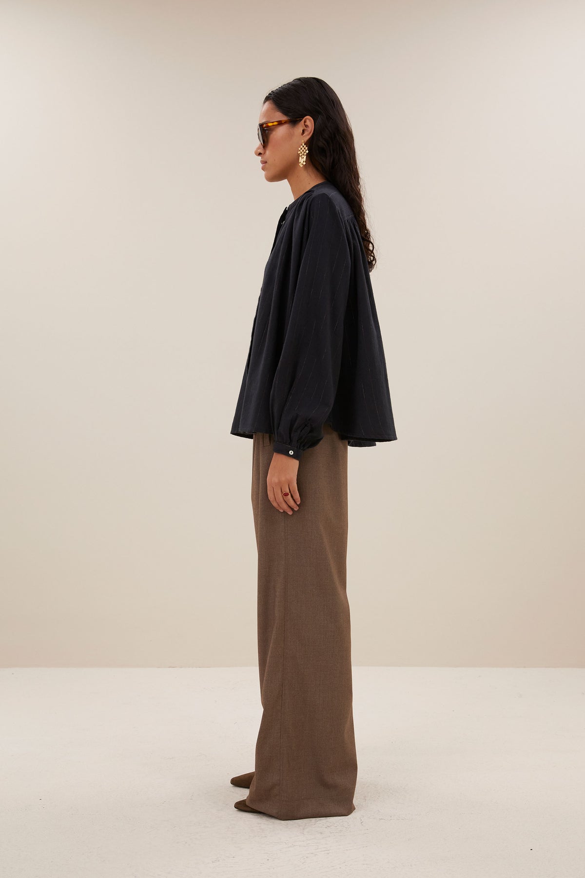 NYKA LUREX BLOUSE