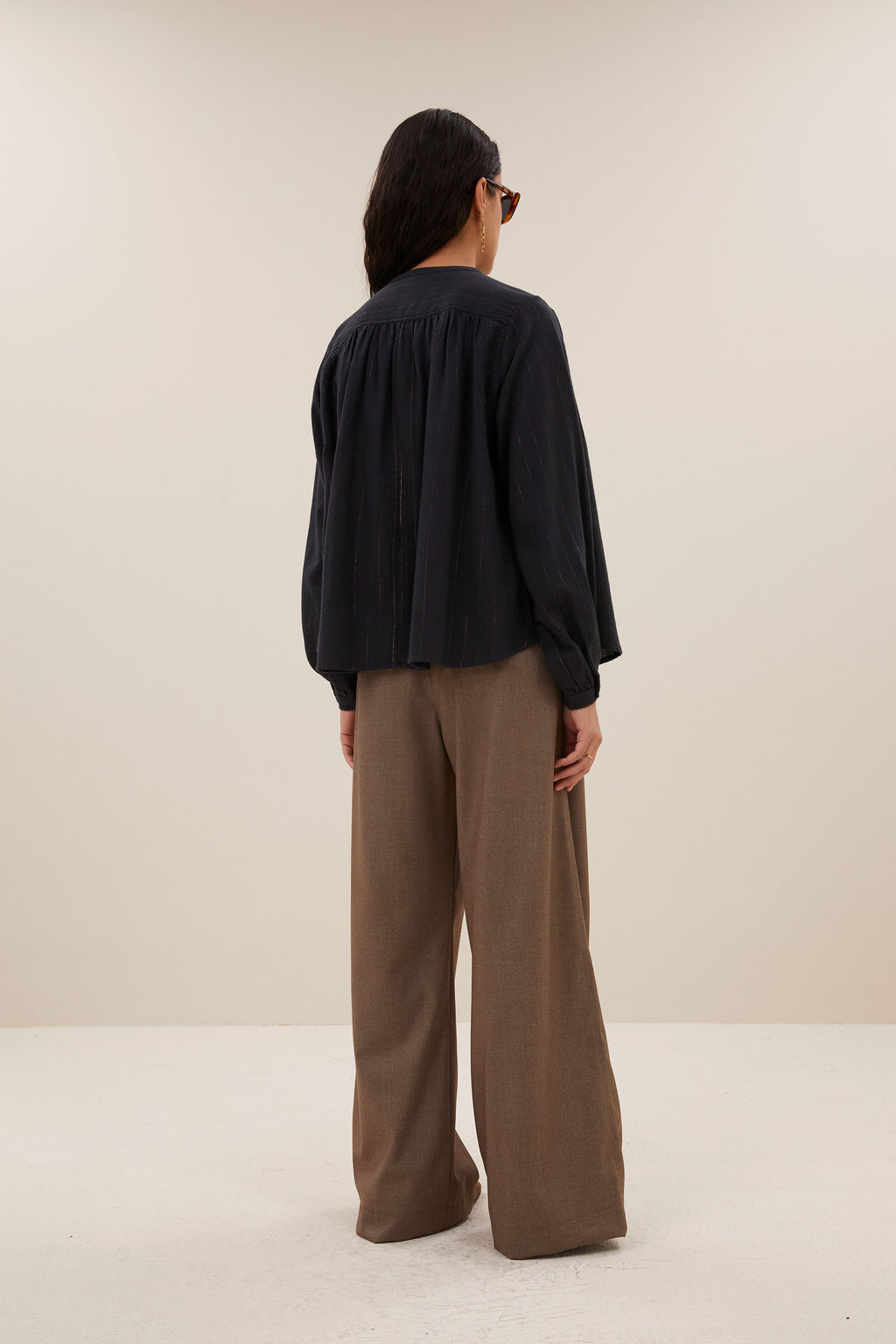 NYKA LUREX BLOUSE