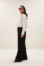 PELLE METALLIC PANTS