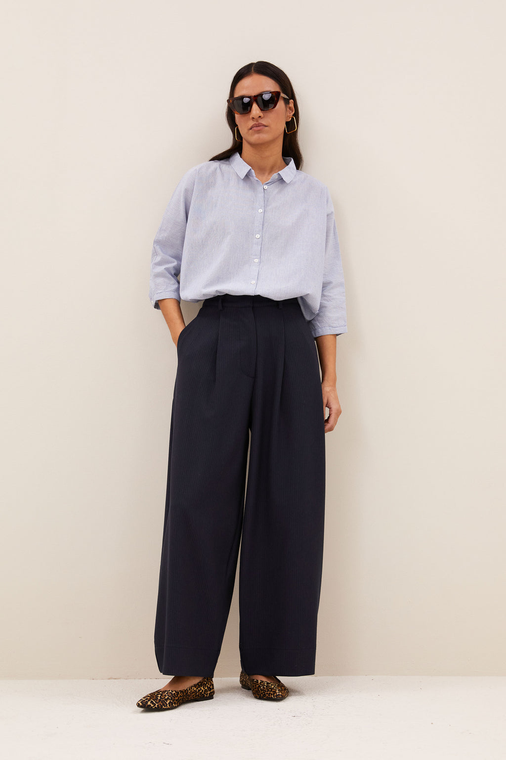 FRIDA COPPER STRIPE PANTS