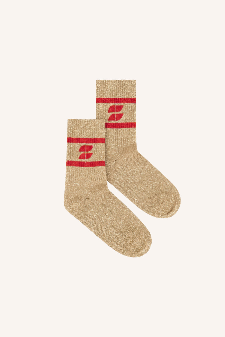 LOGO GLITTER SOCKS