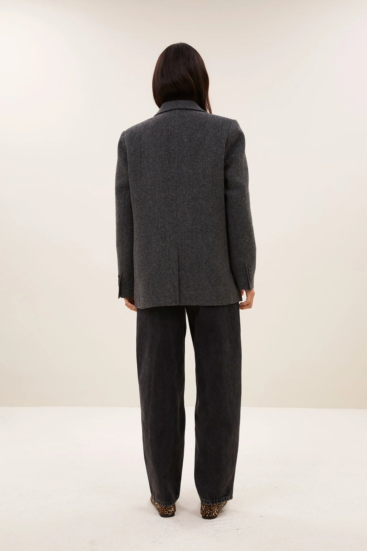 NES HERRINGBONE BLAZER