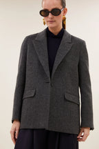 NES HERRINGBONE BLAZER