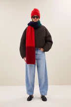LEAH STRIPED SCARF