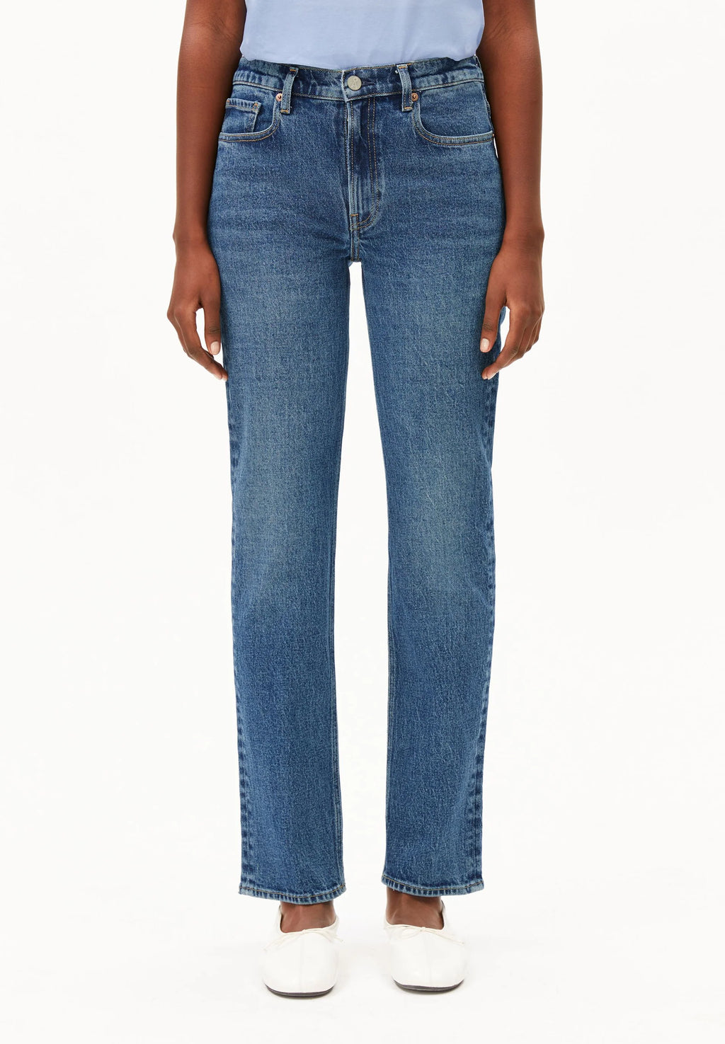 CARENAA MID STRAIGHT JEAN
