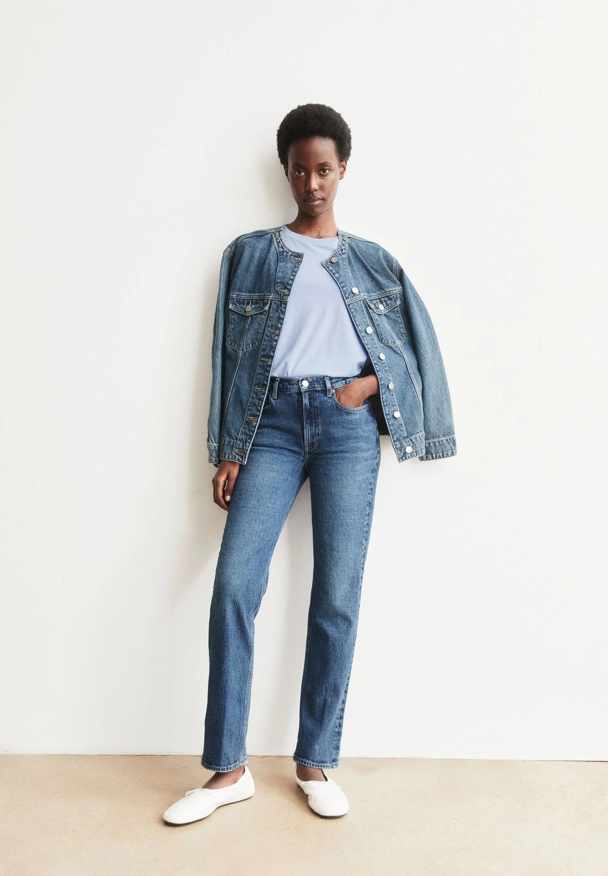 CARENAA MID STRAIGHT JEAN