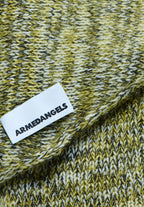 BRUSHED MOULINÉ KNIT SCARF W