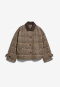 CHECK WOOL BARN JACKET