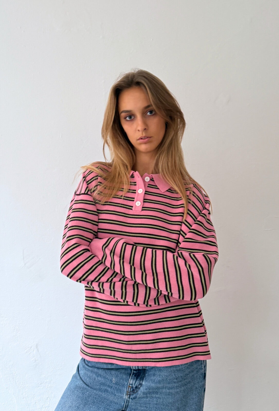 ADANNE POLO KNIT