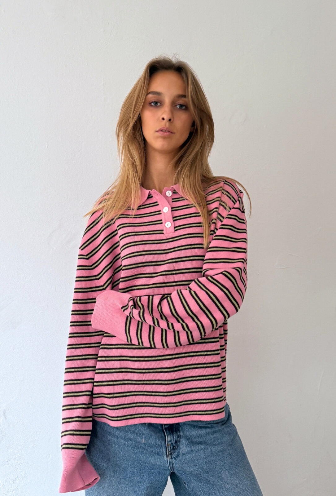 ADANNE POLO KNIT