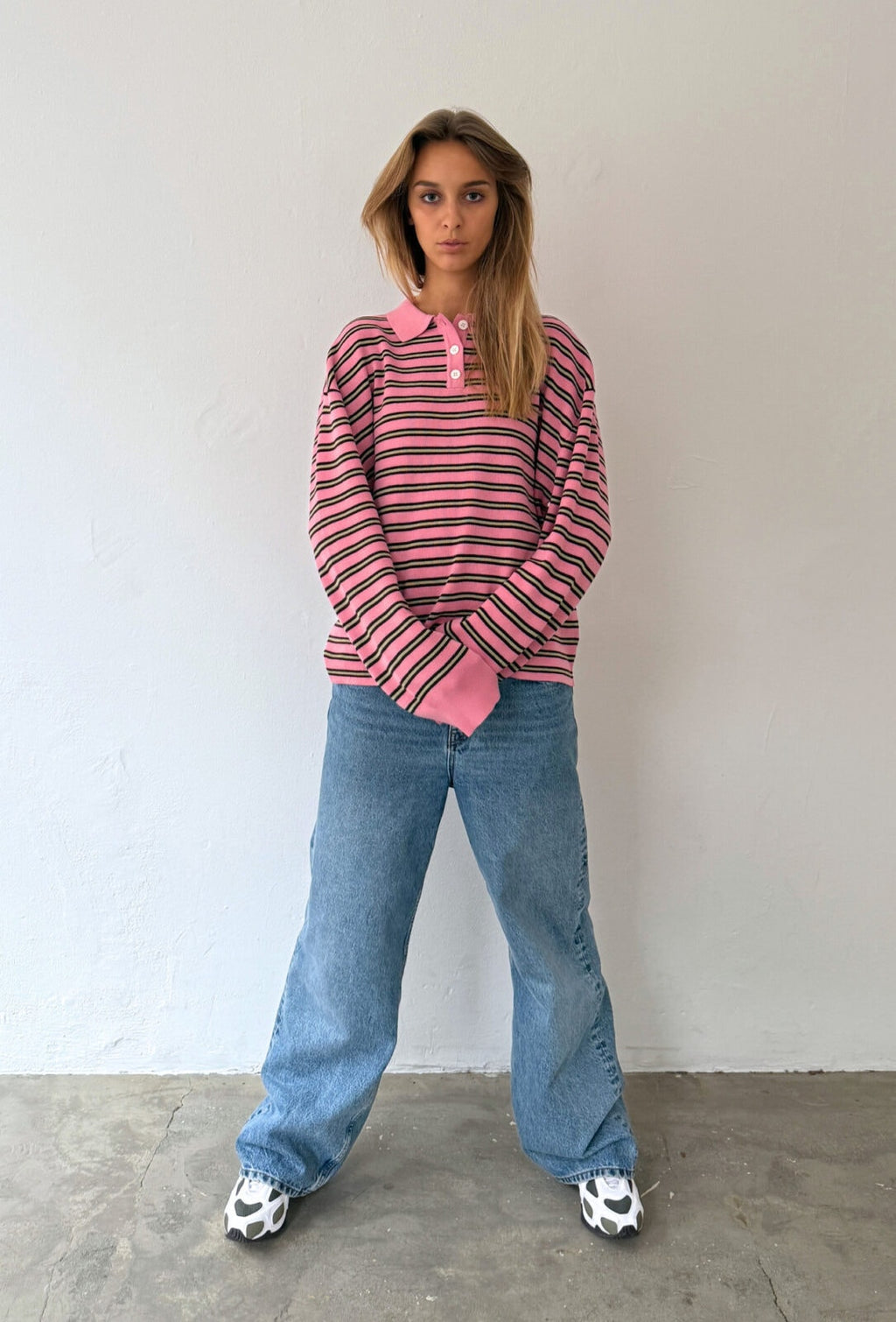 ADANNE POLO KNIT