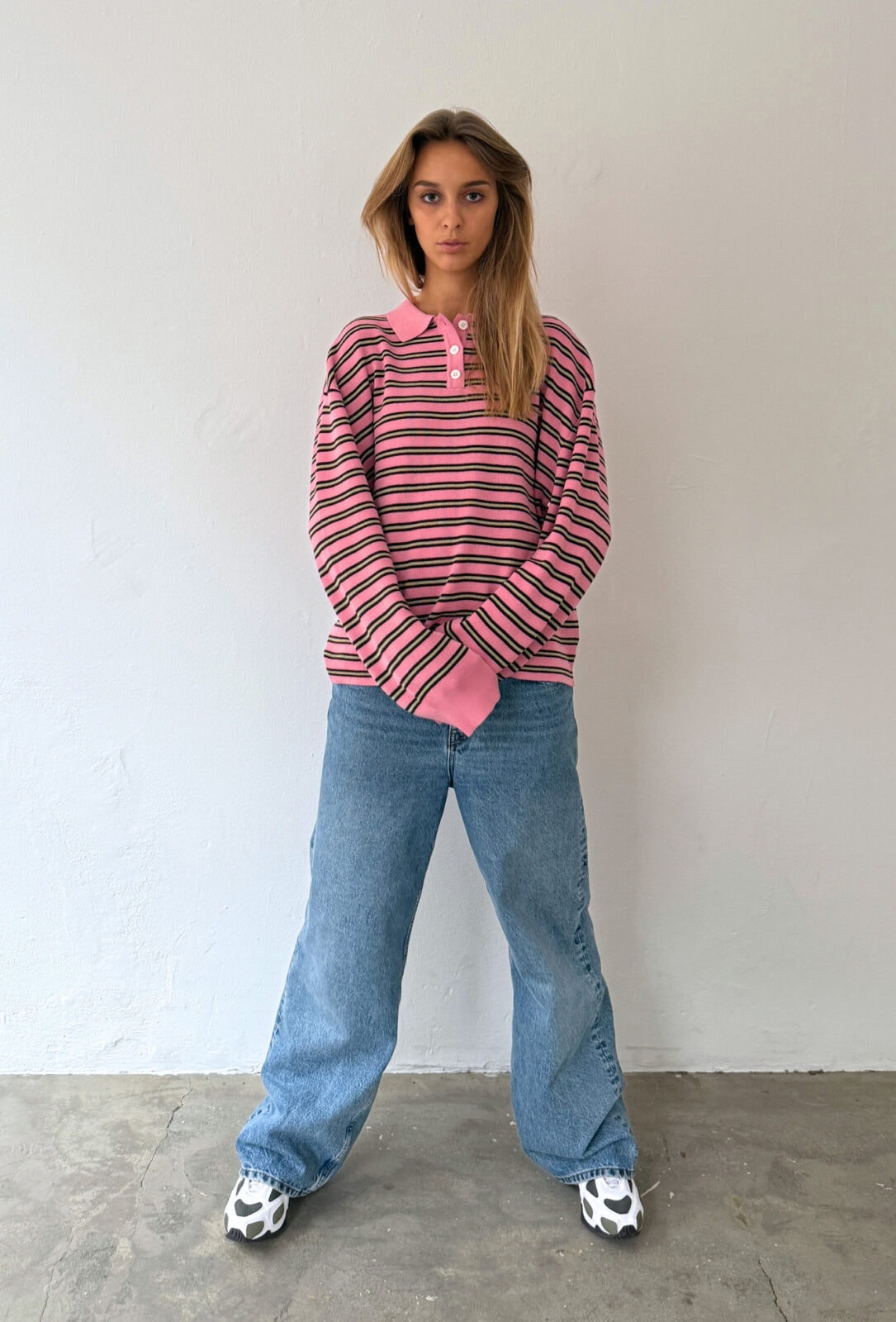 ADANNE POLO KNIT