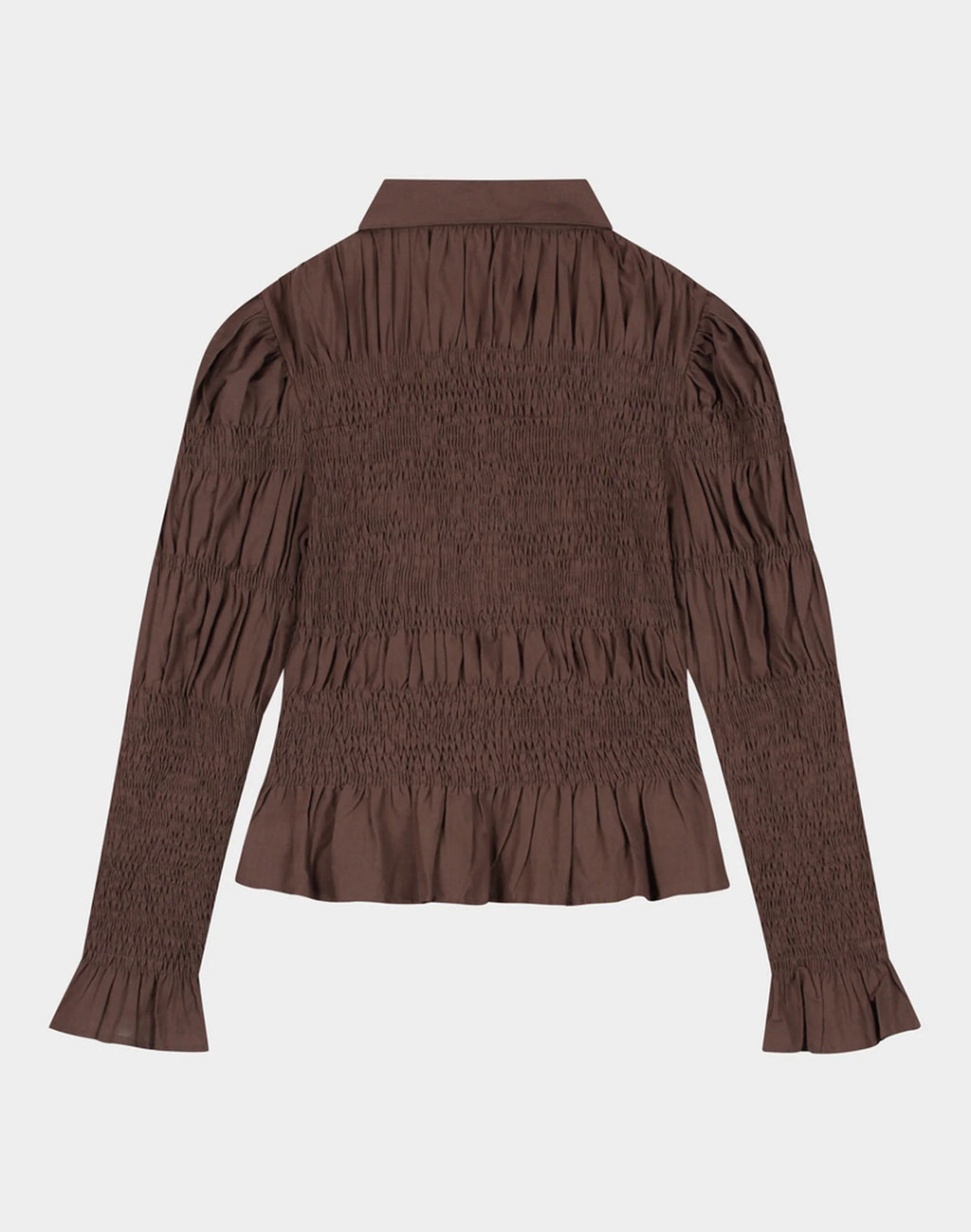 ANDREA SMOCKED BLOUSE