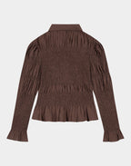 ANDREA SMOCKED BLOUSE