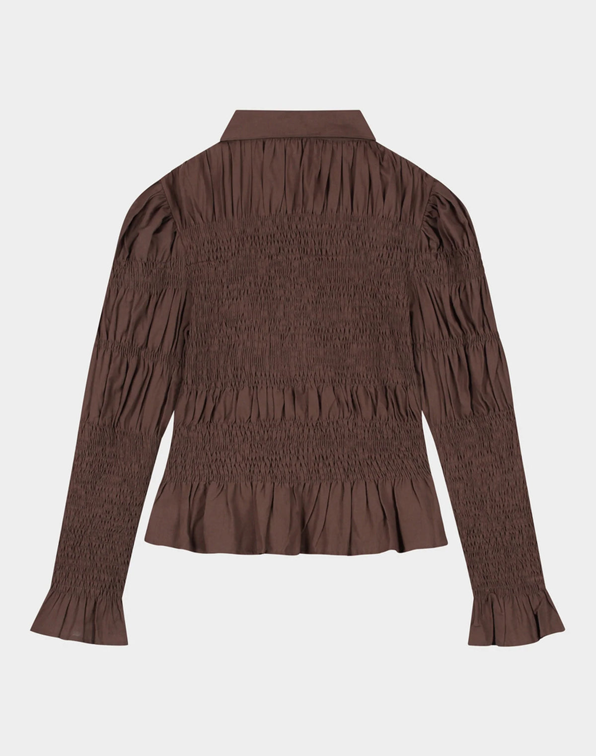ANDREA SMOCKED BLOUSE