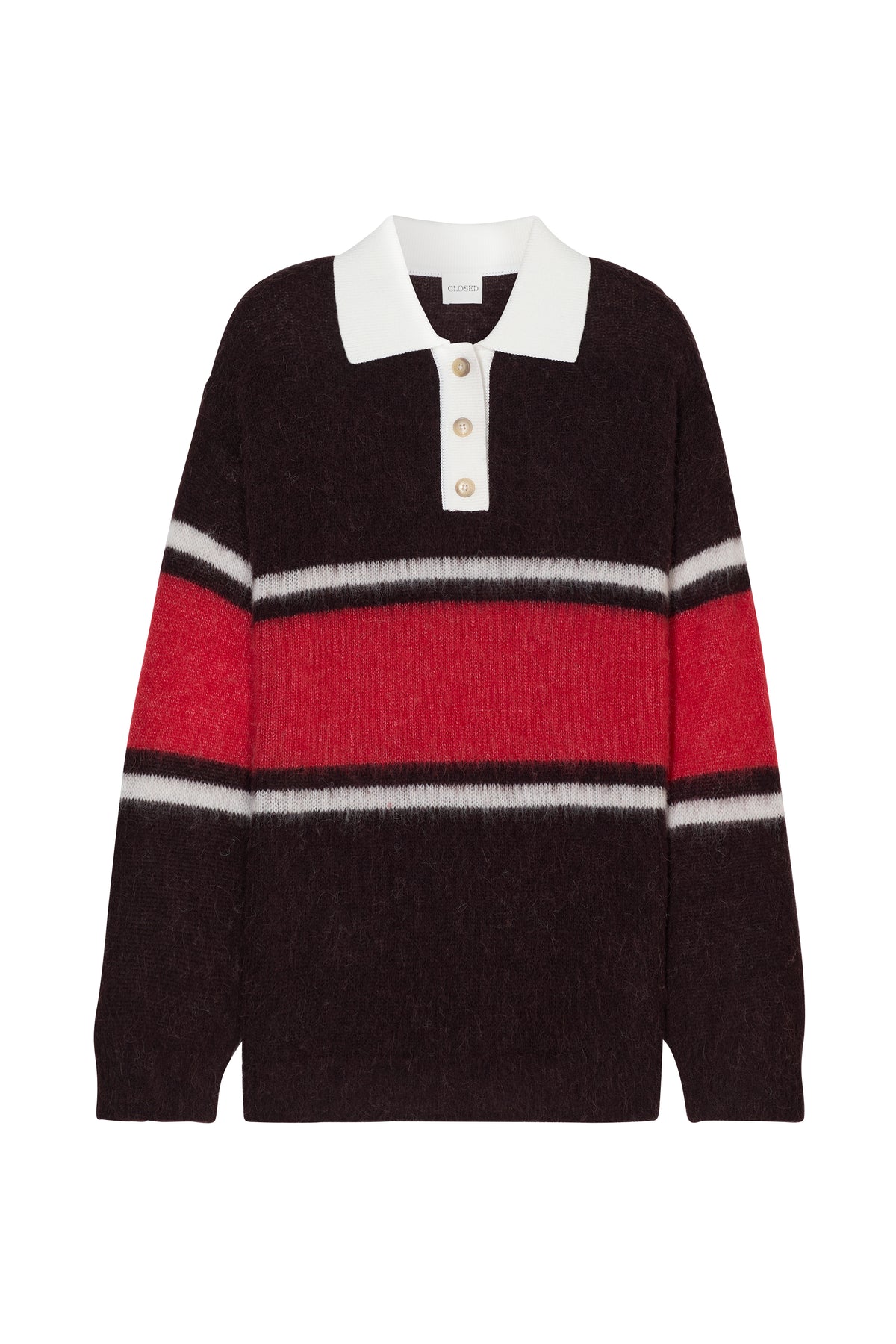 POLO WITH RUGBY STRIPE