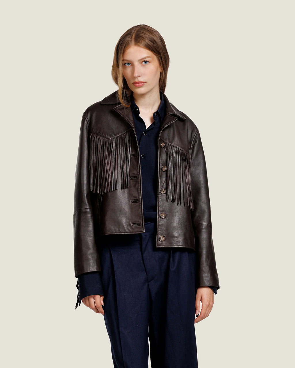 CHARLIE LEATHER JACKET