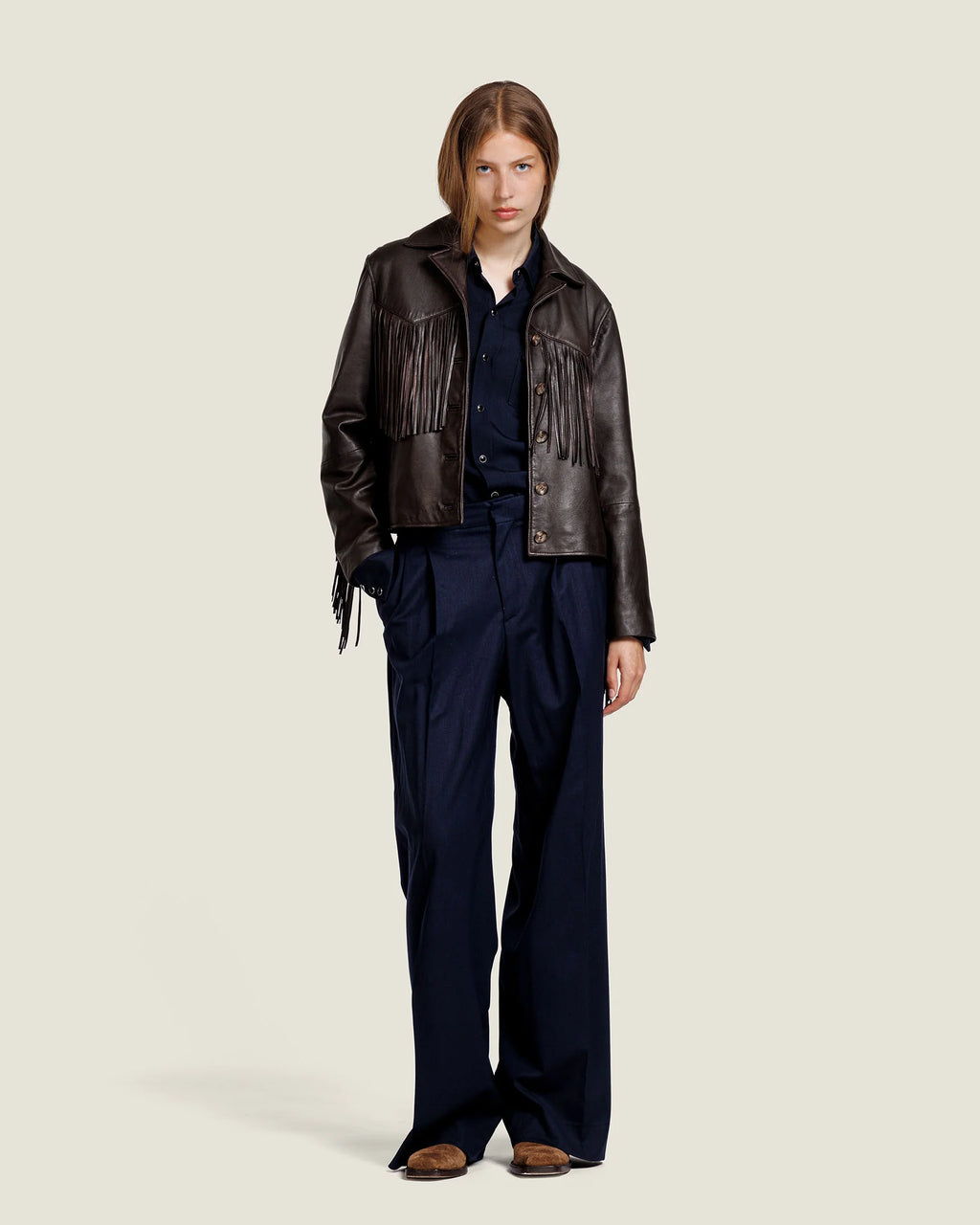 CHARLIE LEATHER JACKET