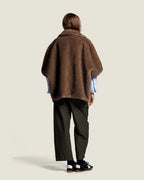 ELIN FAUX MINK CAPE