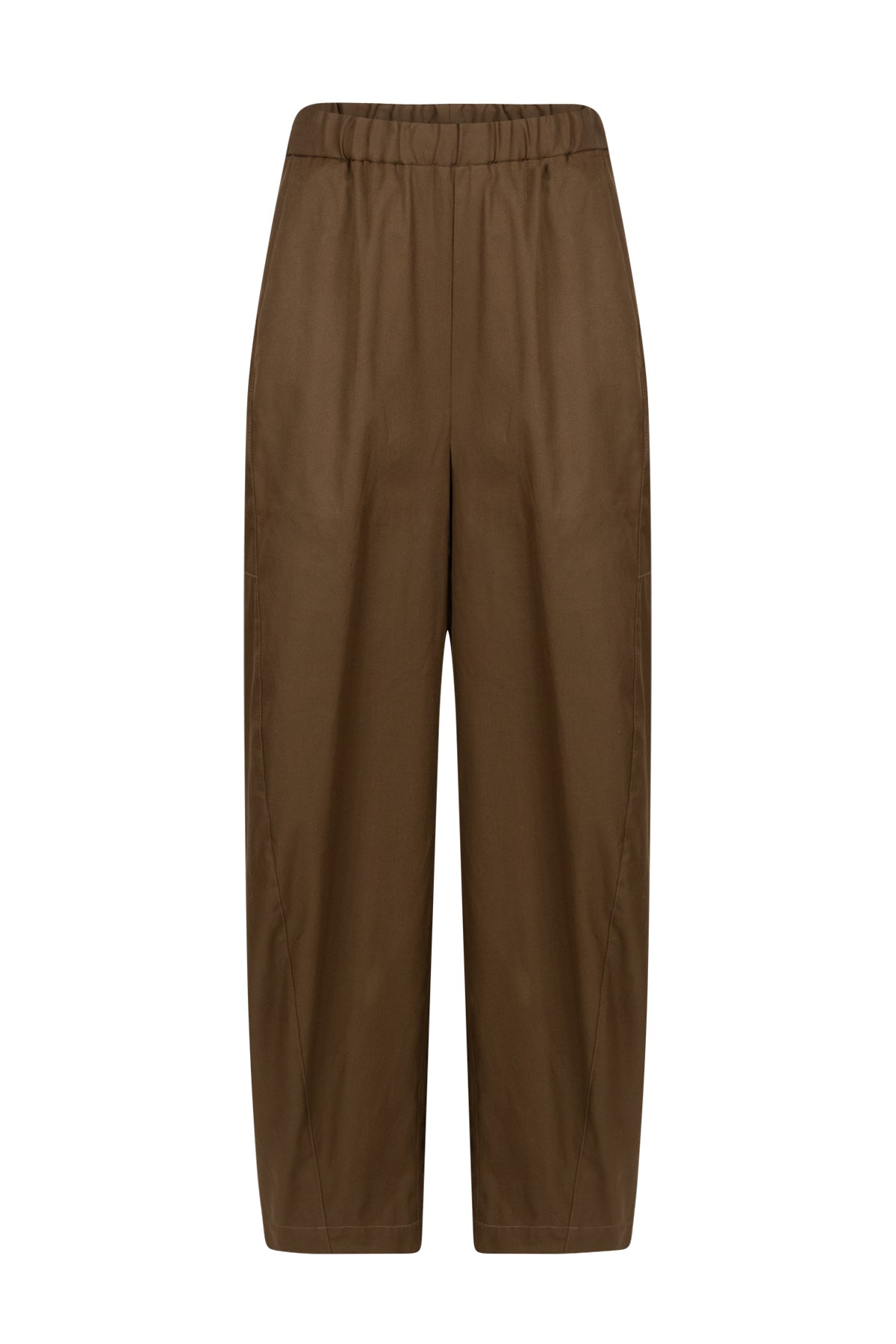OBJECT DARK KHAKI PUFFY PANTS