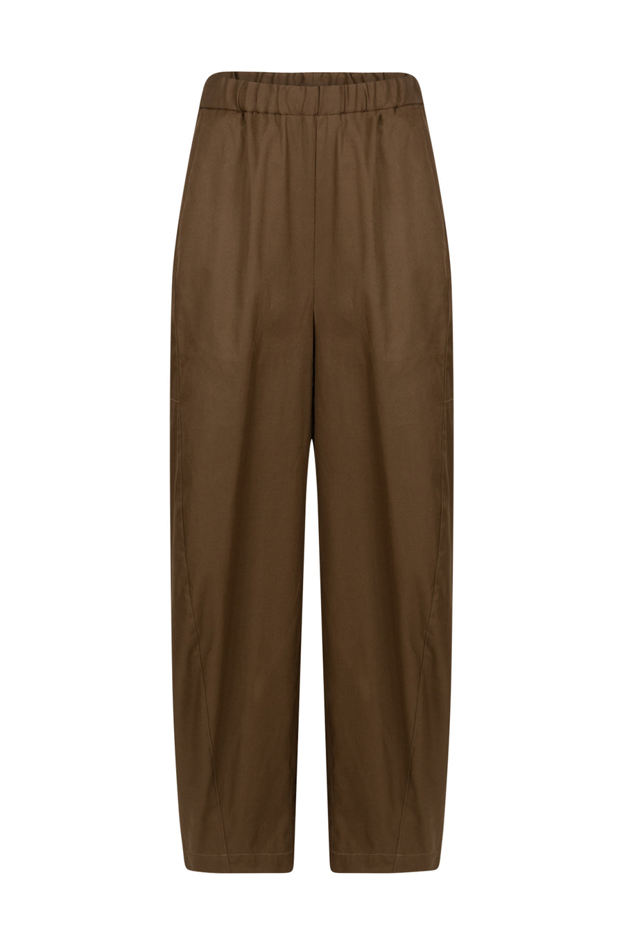 OBJECT DARK KHAKI PUFFY PANTS