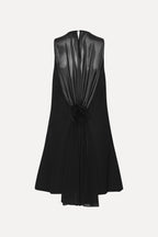 CREPE MINI A-LINE DRESS
