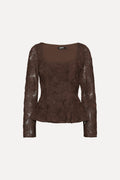 FLOWER MESH TOP