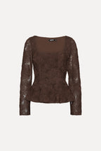 FLOWER MESH TOP