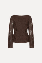 FLOWER MESH TOP